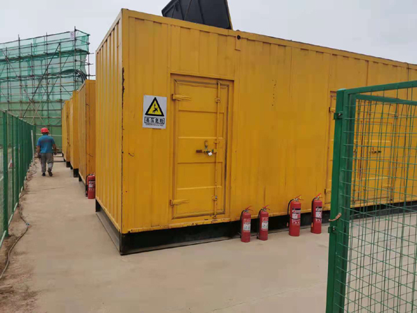 聂荣出租发电机柴油发电机组受潮后，该如何处理？